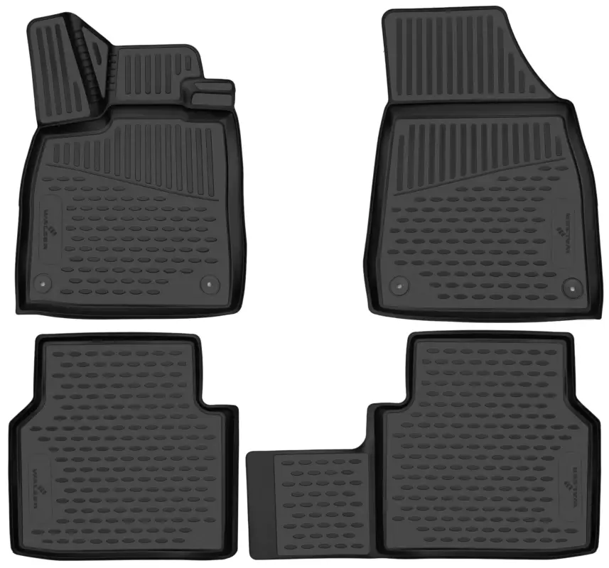 Paiement Sécurisé Tapis en caoutchouc XTR pour Audi Q4 SUV 07/2020-auj., Q4 Sportback 06/2021-auj.