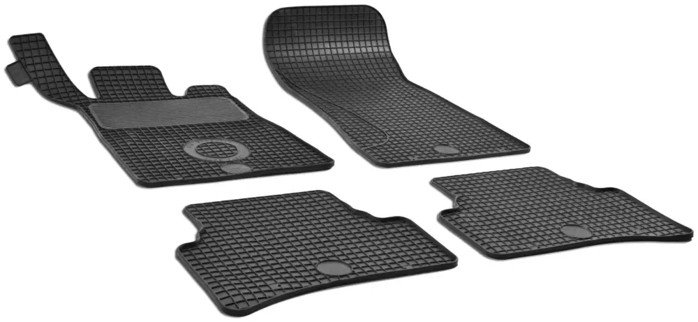Tapis en caoutchouc DirtGuard pour Mercedes-Benz Classe C (W203) 05/2000-12/2007 Certifié