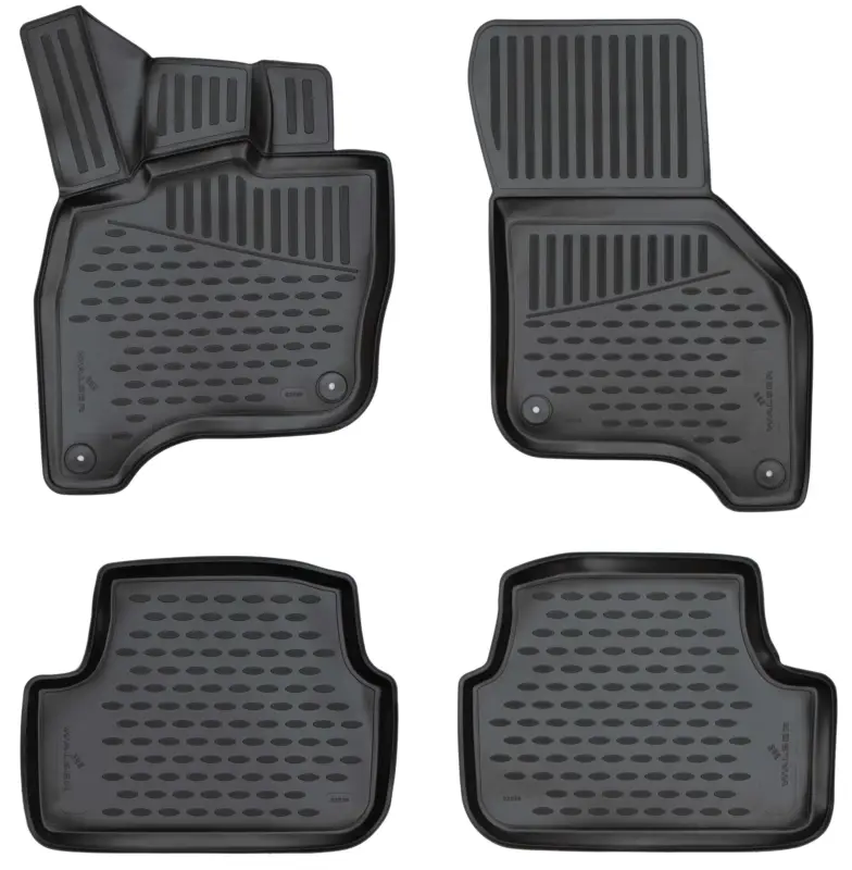 Meilleur Choix Tapis en caoutchouc XTR pour VW eGolf 08/2012- auj.