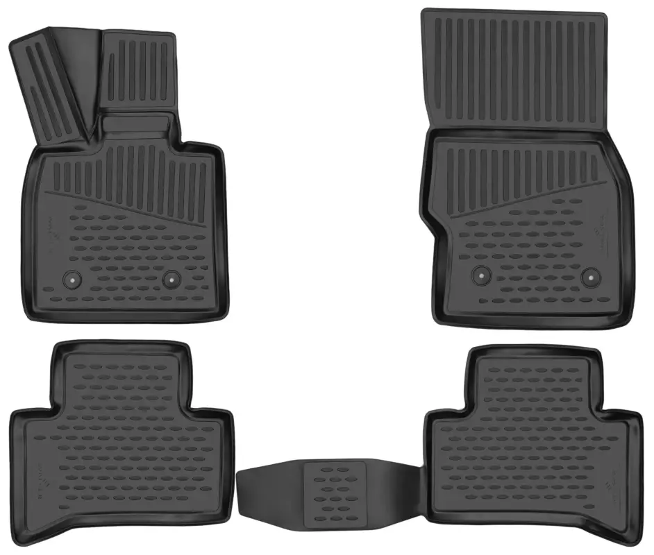Jusqu’à Épuisement Des Stocks Tapis en caoutchouc XTR pour Alfa Romeo Stelvio (949) 12/2016-Auj.