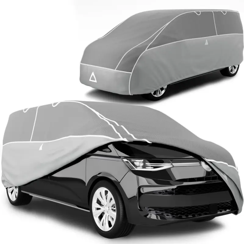 Paiement Sécurisé Bus Housse de protection anti-grele Hybrid UV Protect, Taille 10, protection anti-grele jusqu'a 2,6 cm, gris/argent