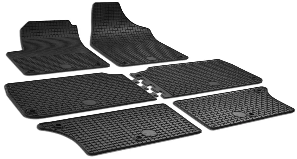 Offre Exclusive Tapis en caoutchouc DirtGuard pour Seat Alhambra 04/1996-03/2010, VW Sharan 05/1995-03/2010