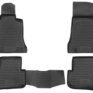 Tapis en caoutchouc XTR pour Mercedes-Benz Classe C (W204) 01/2007 - 01/2015, Classe C (S204) 08/2007 - 08/2014 Prix Bas