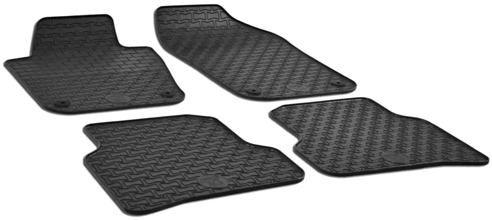 Vente Flash Tapis en caoutchouc DirtGuard pour Seat Ibiza IV 2008-2017, Ibiza IV ST 2010-2016, VW Polo V 2009-2022