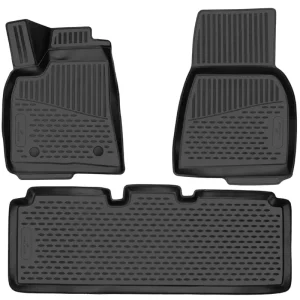 Tapis en caoutchouc XTR pour Tesla Model S (5YJS) 09/2012-Facelift 2016 Prix Réduit