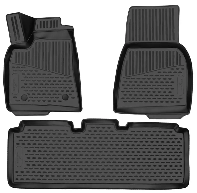 Tapis en caoutchouc XTR pour Tesla Model S (5YJS) 09/2012-Facelift 2016 Prix Réduit