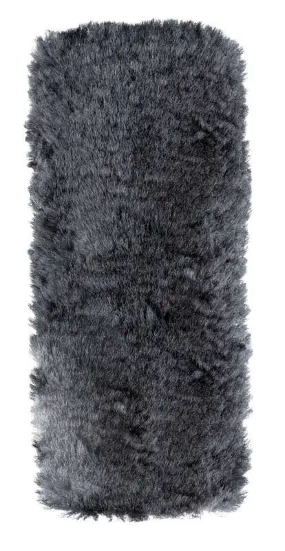 Coussinets de ceinture Millie en peau d'agneau, 2 pièces noir Meilleur Prix