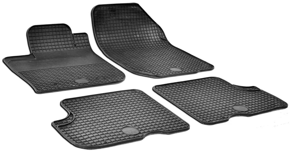 Petit Prix Tapis en caoutchouc DirtGuard pour Dacia Duster (HS) 2010-2018, Duster II (HM) 2017-2024, Logan 2004-2012, Logan MCV 2007-2020, Sandero 2008-2012