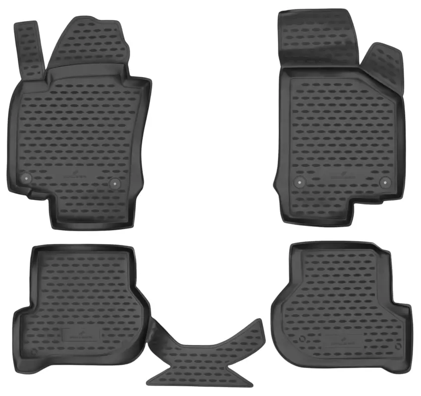 Tapis en caoutchouc XTR pour Skoda Octavia II (Octavia 2) 2004 - 2013 Livraison Gratuite