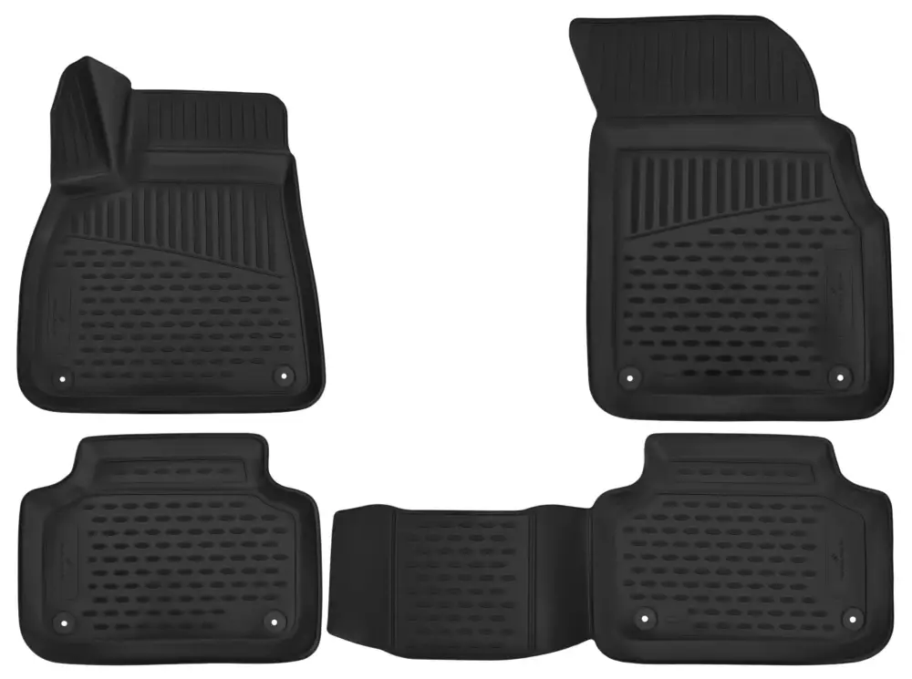 Tapis en caoutchouc XTR pour Audi Q7 01/2015-Auj. Bon Plan