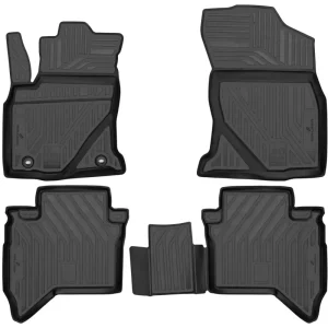 Tapis en caoutchouc XTR pour Toyota Hilux VIII Pick-Up Double Cab 05/2015 - auj. Expédié Aujourd’hui