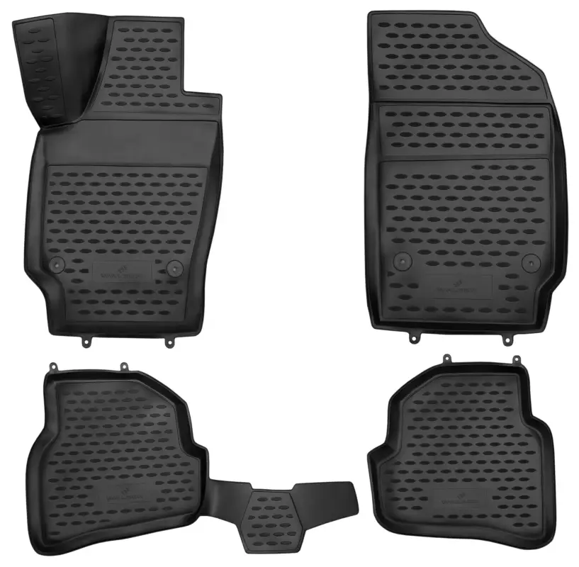 Tapis en caoutchouc XTR pour VW Polo 5 (Polo V) 2009-Auj. Livraison Express