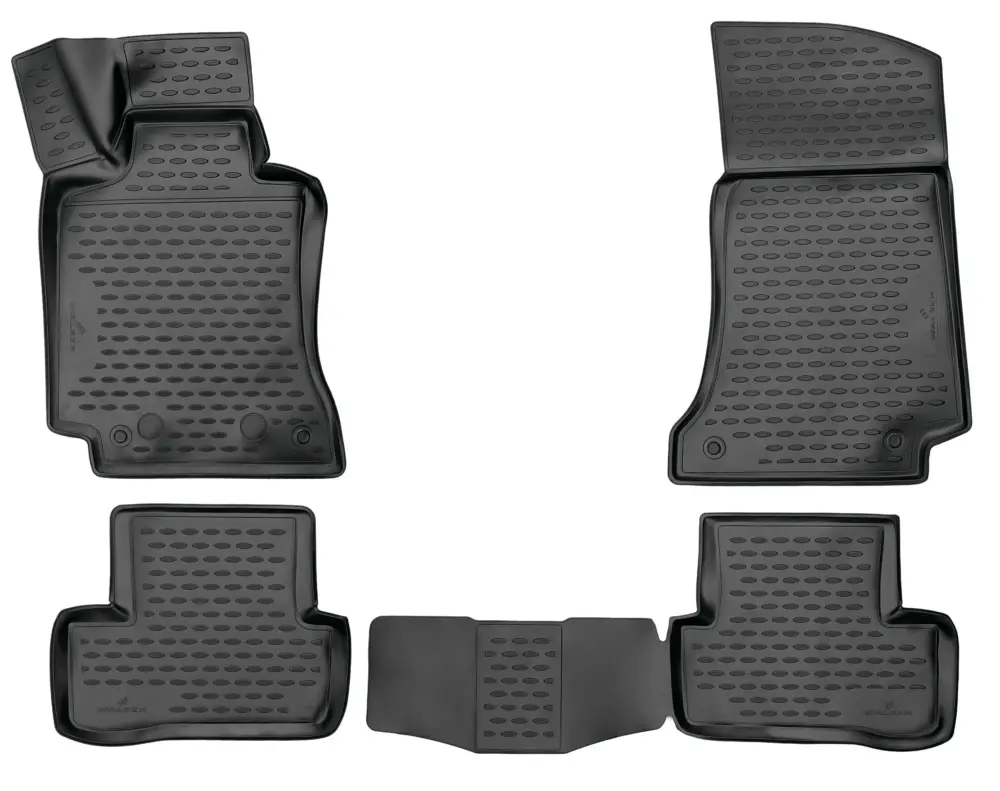 Petit Prix Tapis en caoutchouc XTR pour Mercedes-Benz Classe C (W205) 07/2013-02/2023, Classe C (S205) 09/2014-02/2023
