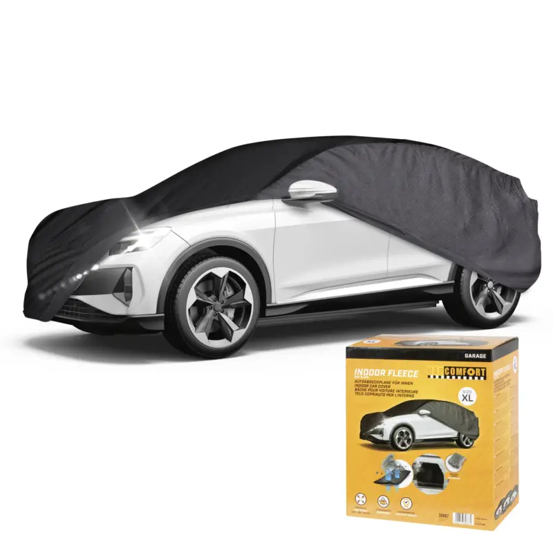 Expédition Rapide Housse de voiture Indoor Eco, bâche complet pour l'interieur taille 10 SUV/VAN noir