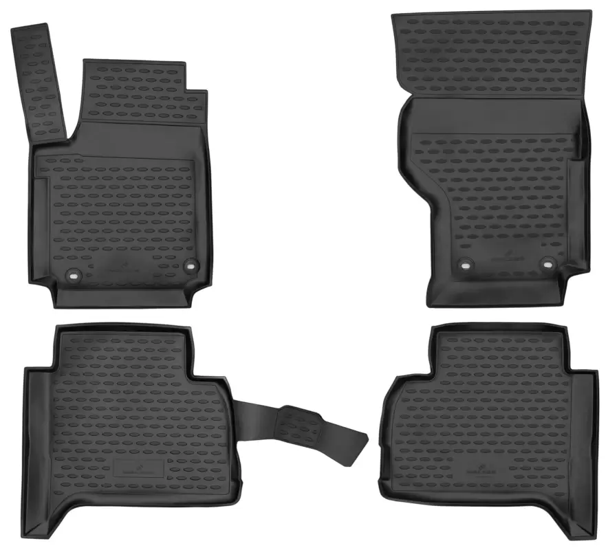 Tapis en caoutchouc XTR pour VW Amarok 2010-2020 Prix Cassé