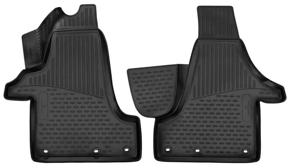 Tapis en caoutchouc XTR pour VW Transporter VI camionnette 04/2015- 2024 Prix Promo