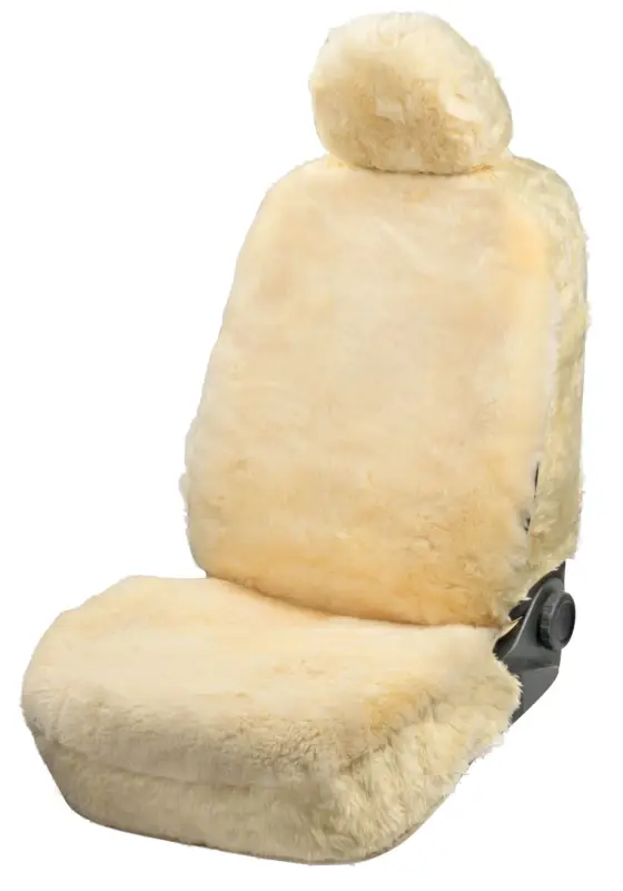 Housse de sièges Maya agneau beige, 1 pièce Certifié