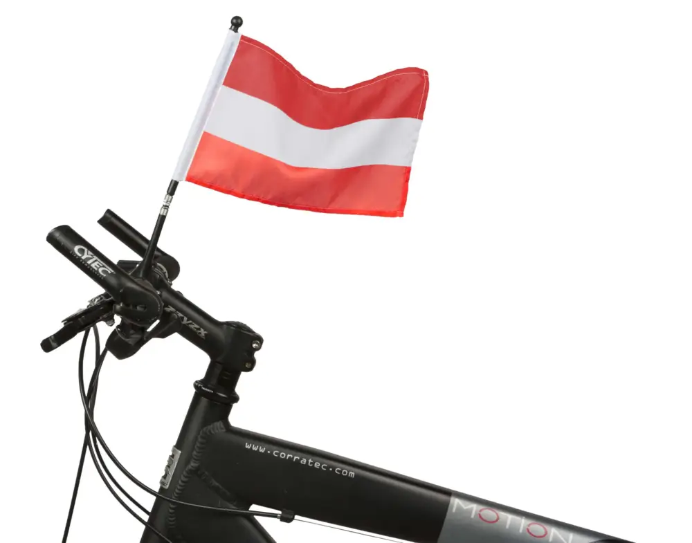 Commande En Gros drapeau de vélo Autriche 21 x 16 cm