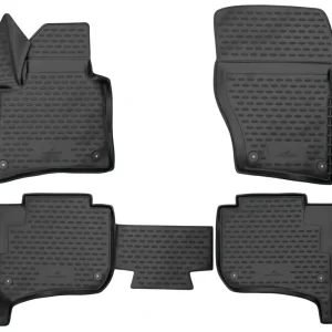 Tapis en caoutchouc XTR pour VW Touareg II 2010 - 2018, avec système de climatisation bi-zone Expédition Rapide