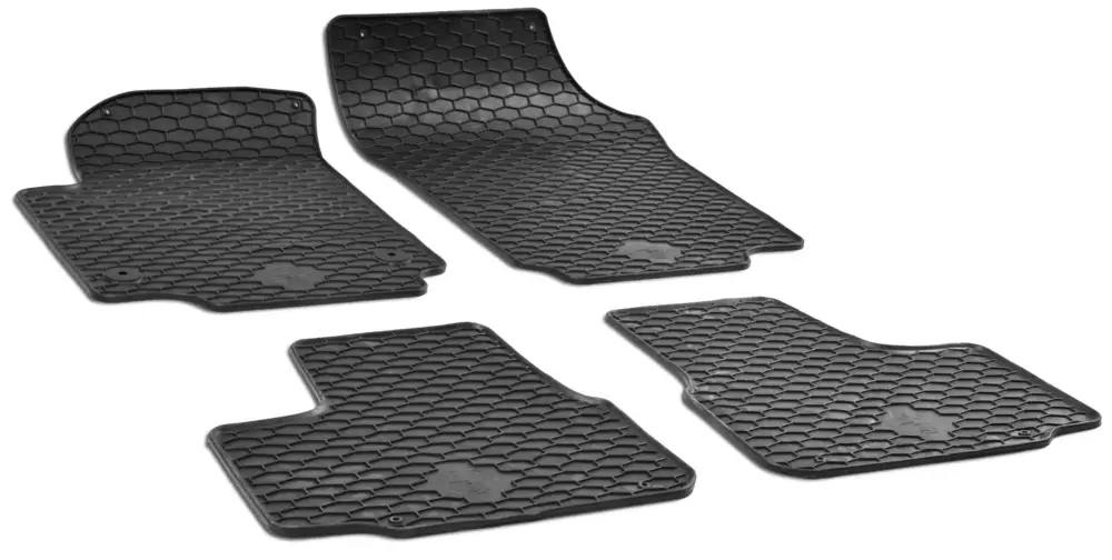 Prix Bas Tapis en caoutchouc DirtGuard pour Skoda Citigo 2011-2019, Seat Mii, VW Up 10/2011-auj.