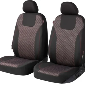 ZIPP IT Premium Housse de sièges Redring pour deux sièges avant avec système de fermeture éclair noir/rouge Bon Plan