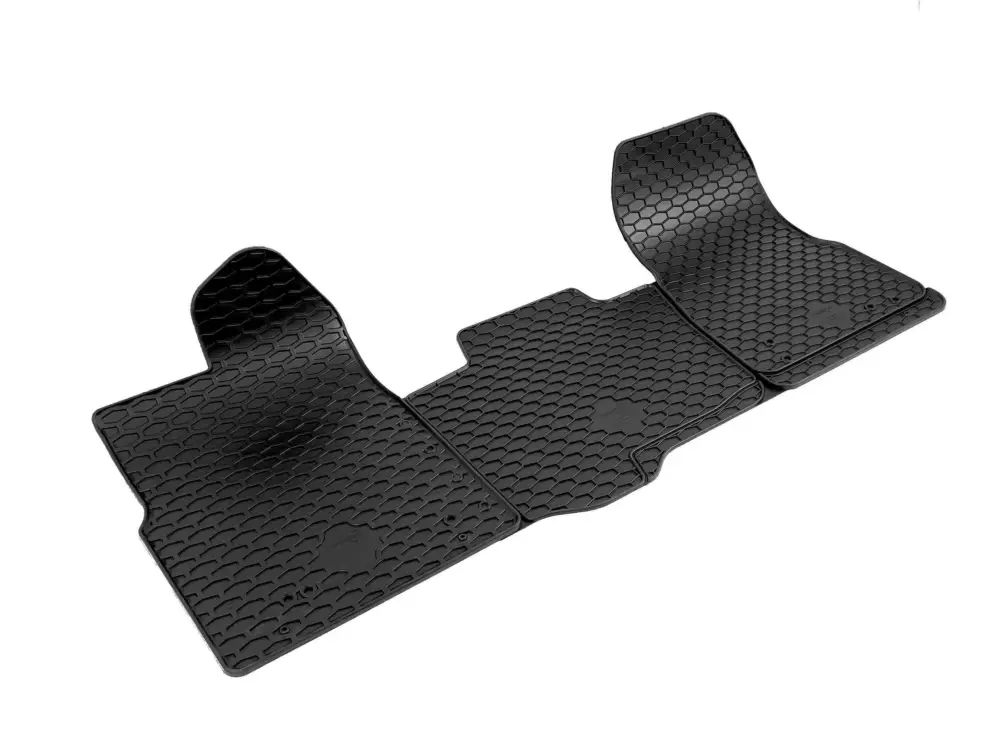 Tapis en caoutchouc DirtGuard pour Ford Transit Custom V362 09/2012- auj., Ford Transit V3663 08/2013- auj., 2 places avant Commander Maintenant