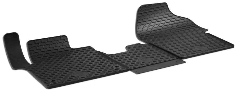 Satisfait Ou Remboursé Tapis en caoutchouc DirtGuard pour Citroen Jumpy III 2016-auj., Peugeot Expert 2016-auj. , Toyota Proace 2016-auj., Opel Vivaro C 2019-auj., Fiat Scudo 2022-auj., fixation ovale
