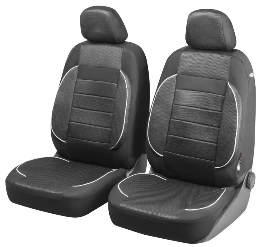 Achat Immédiat ZIPP IT Premium Rover Housses de sièges auto pour deux sièges avant avec système de fermeture éclair