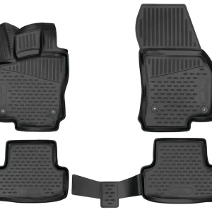 Tapis en caoutchouc XTR pour Skoda Karoq 2017-Auj. Livraison Gratuite