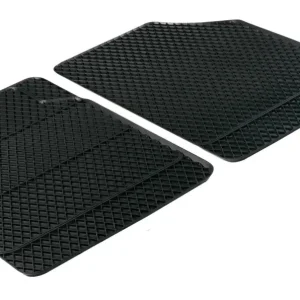 Tapis en caoutchouc Tapis avant robuste noir Dernier Modèle