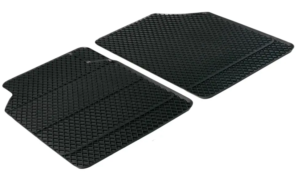 Tapis en caoutchouc Tapis avant robuste noir Dernier Modèle