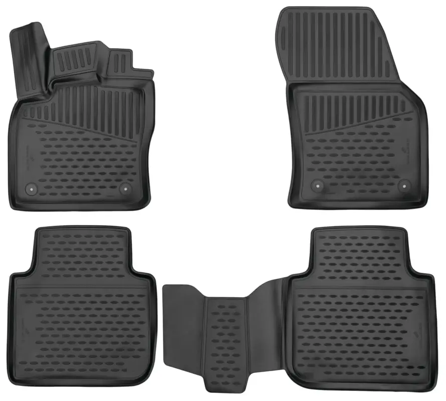 Affaire À Saisir Tapis en caoutchouc XTR pour Skoda Kodiaq I (NS6, NS7, NV7) 10/2016-2023