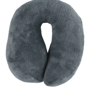 Usine Directe Oreiller de voyage Travelmaid bolster pour adultes en molleton doux anthracite