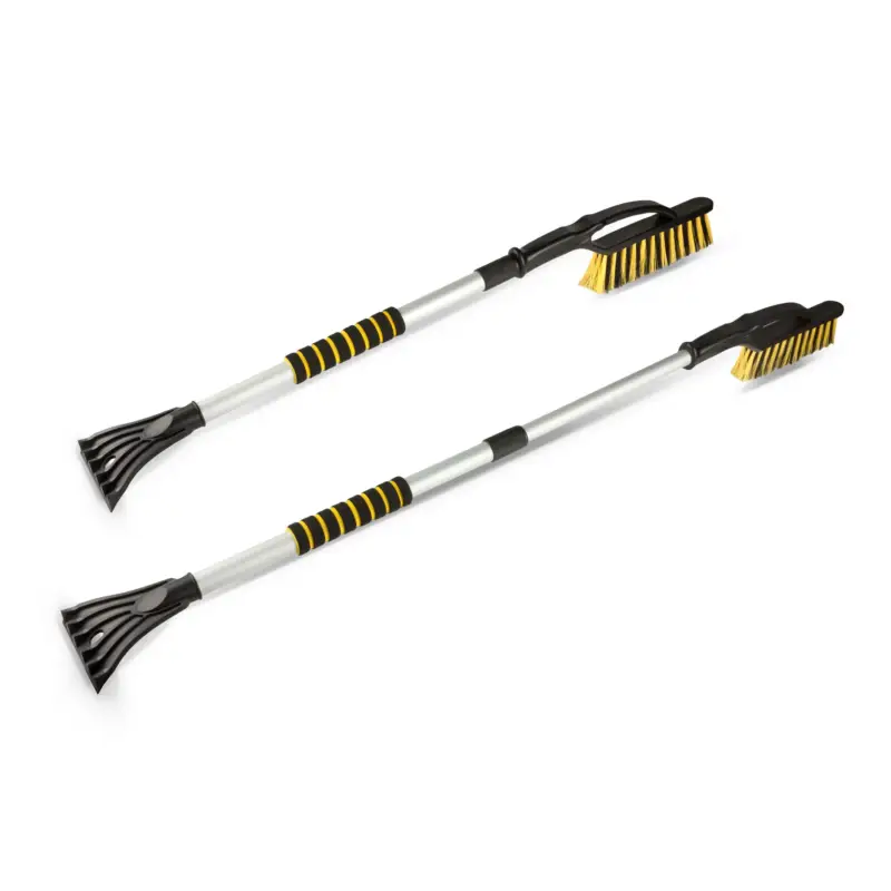 Brosse à neige avec racleur de glace télescopique 88-115 cm Authentique