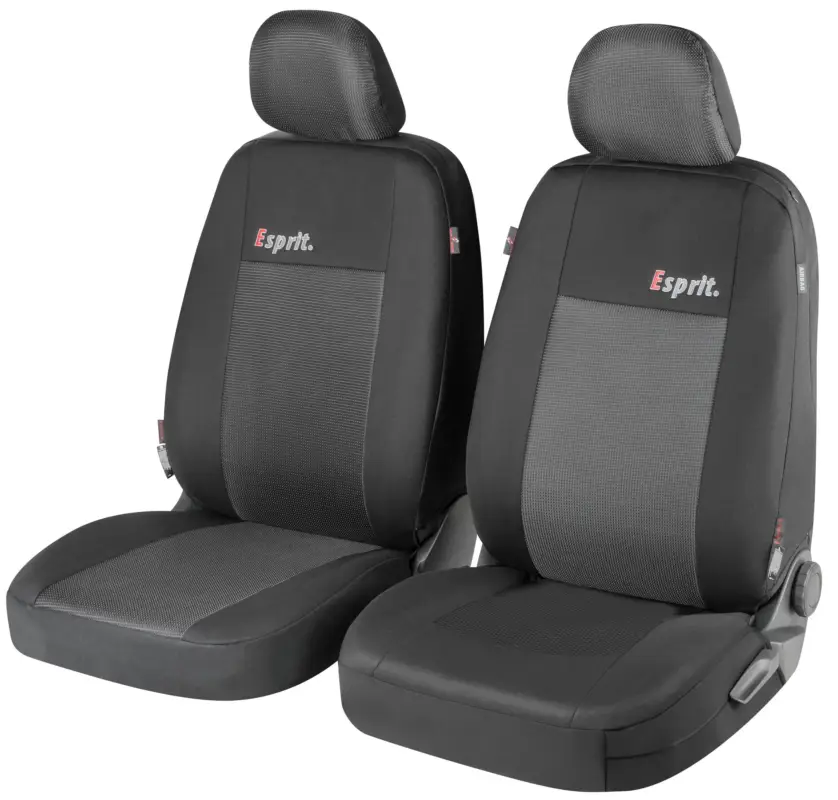 Acheter En Ligne ZIPP IT Premium Esprit Housse de siège auto pour 2 sièges avant avec système de fermeture éclair, sièges normaux