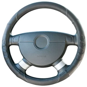 Houssse de volant Houssse de volant noir foncé Certifié