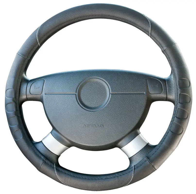 Houssse de volant Houssse de volant noir foncé Certifié