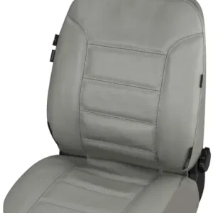 Housse de siège Billy en cuir véritable gris ZIPP-IT, 1 pièce Bon Plan