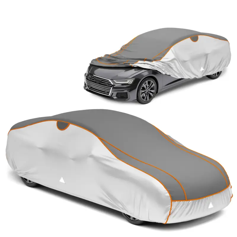 Dernière Chance Voiture Housse de protection anti-grele Perma Protect, Taille 1, protection anti-grele jusqu'a 1,9 cm, argent